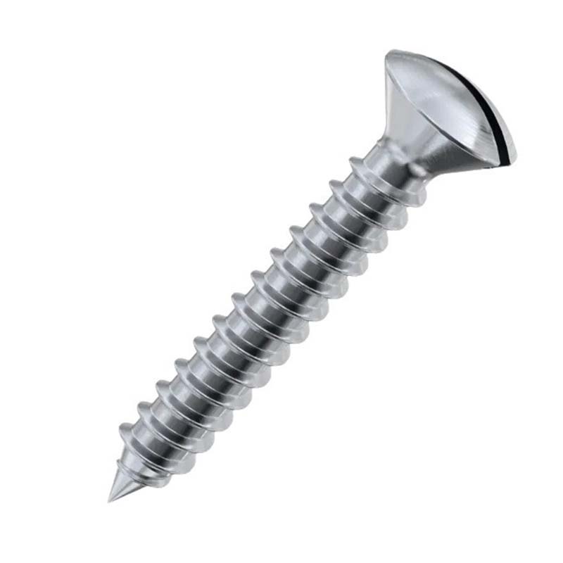 Slotted itinaas countersunk head tapping screw