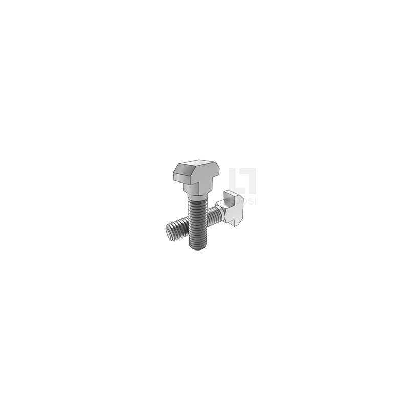 Square leeg t bolt