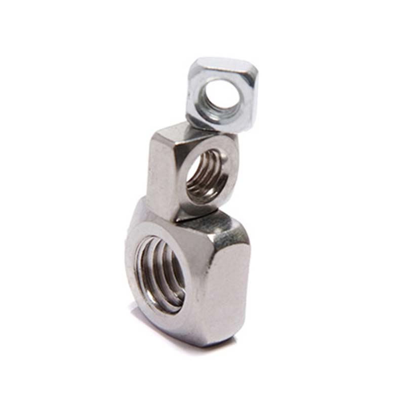 Square nuts sa gilid