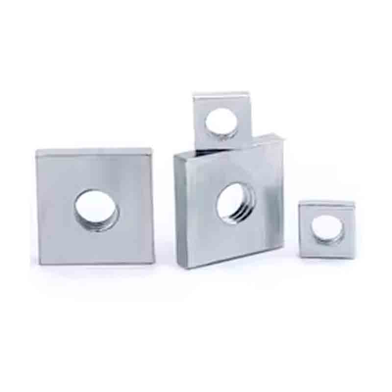 Square manipis na nut na walang chamfer