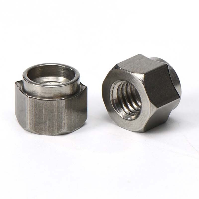 Hindi kinakalawang na asero dobleng ferrule nut