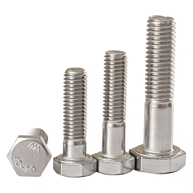 Superior grip hexagon head bolt