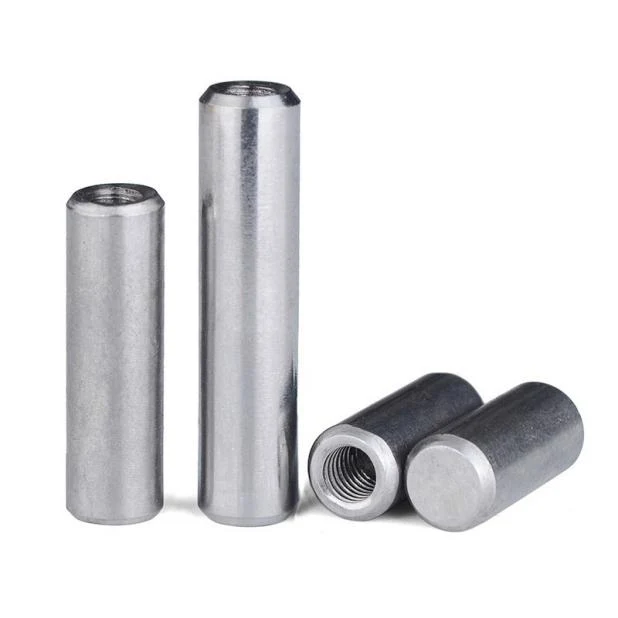 Taper pin na may panloob na thread - uri a