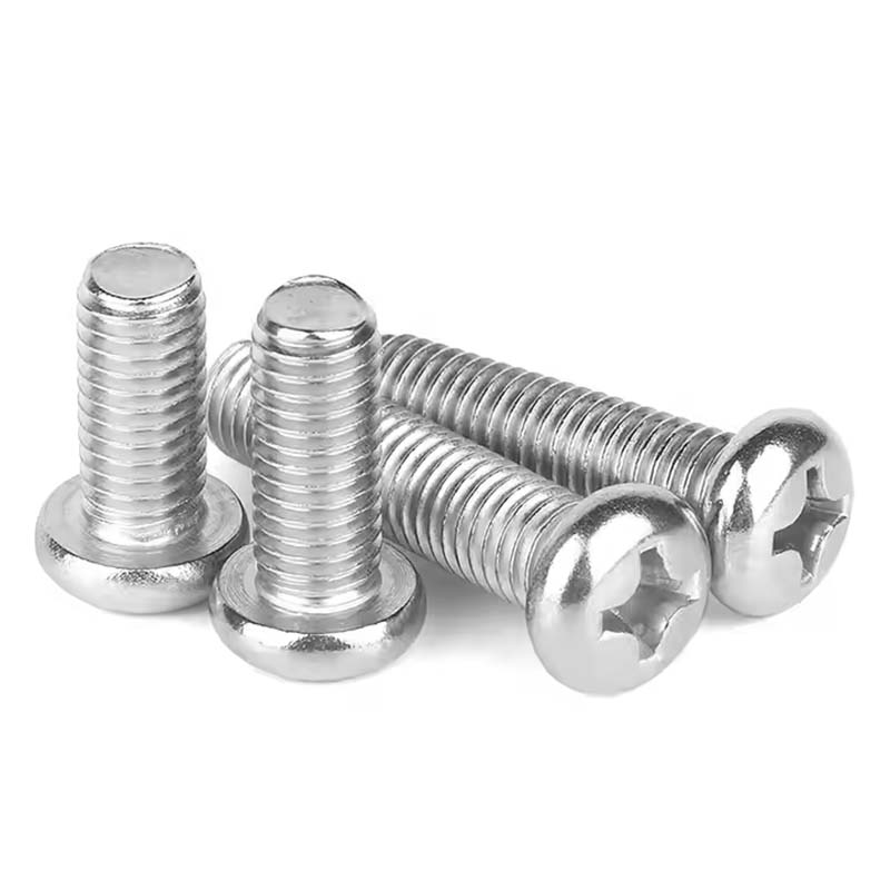 Ang Titanium Cross ay nag -recessed pan head screws