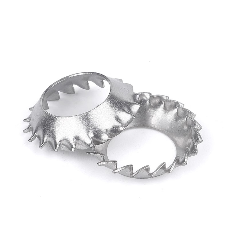 Mga Toothed Lock Washer na May Countersunk