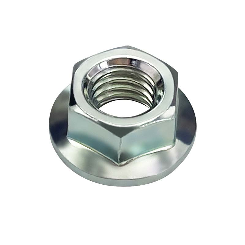 I -type ang 2 hexagon nuts na may flange