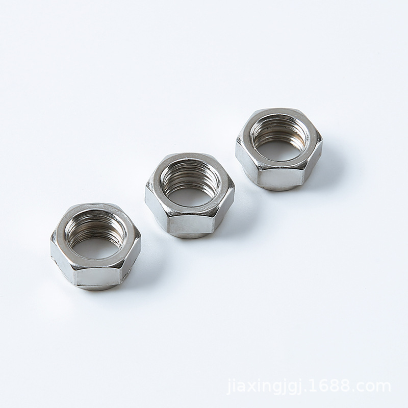 Vibration resistant hexagon weld nut