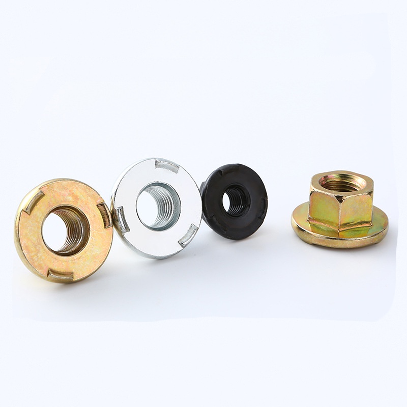 Weld hexagon nuts na may mga flanges