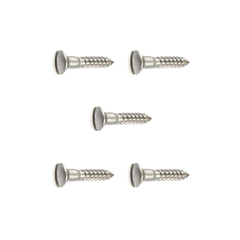 Wood Screw Slotted Round Head Low Carbon Steel
