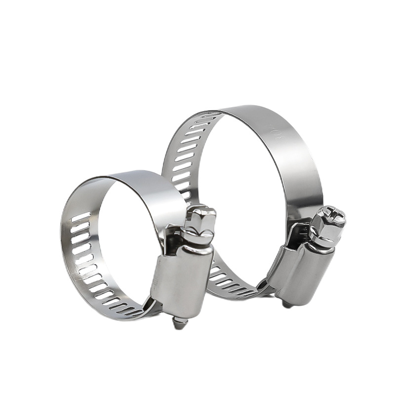 Worm gear hose clamp