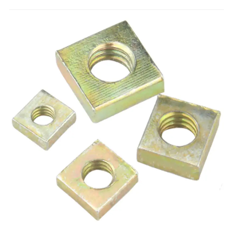 Zinc plated square manipis na mani