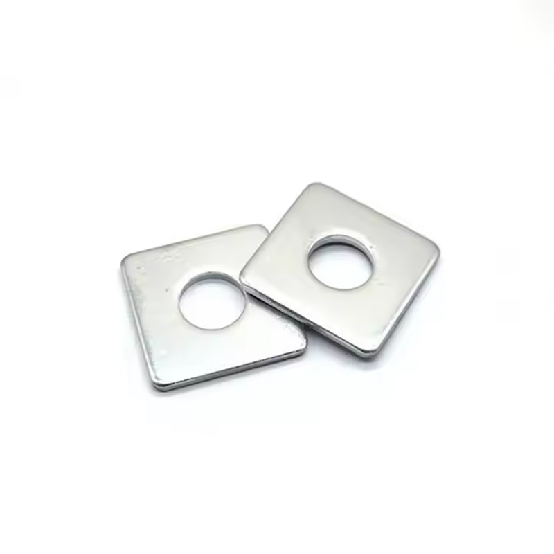 Zinc plated square washers